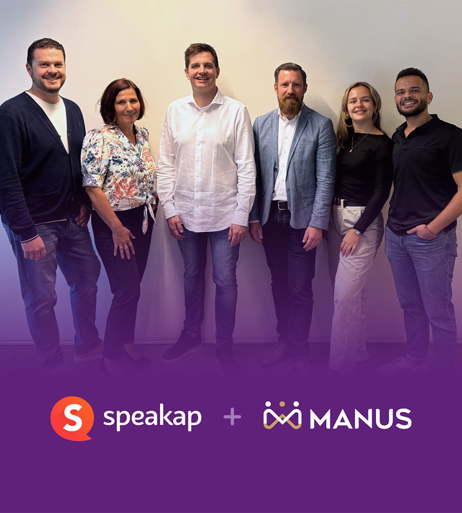 Teams van Speakap en MANUS
